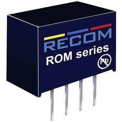 RECOM ROM-0512S DC/DC-Wandler 5 V 12 V 0.083 A 1 W Anzahl Ausgänge: 1 x Inhalt 1 St.
