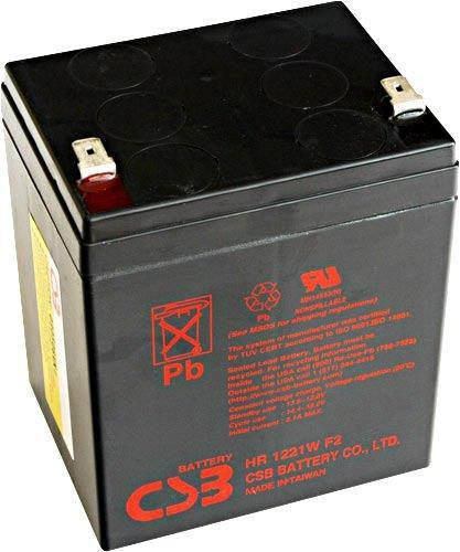 CSB Gelaccu Csb Hr1221W F2, 12V, 5,3Ah