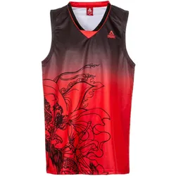 PEAK Shane Battier Asia Basketballtrikot 26003 - rot XXS