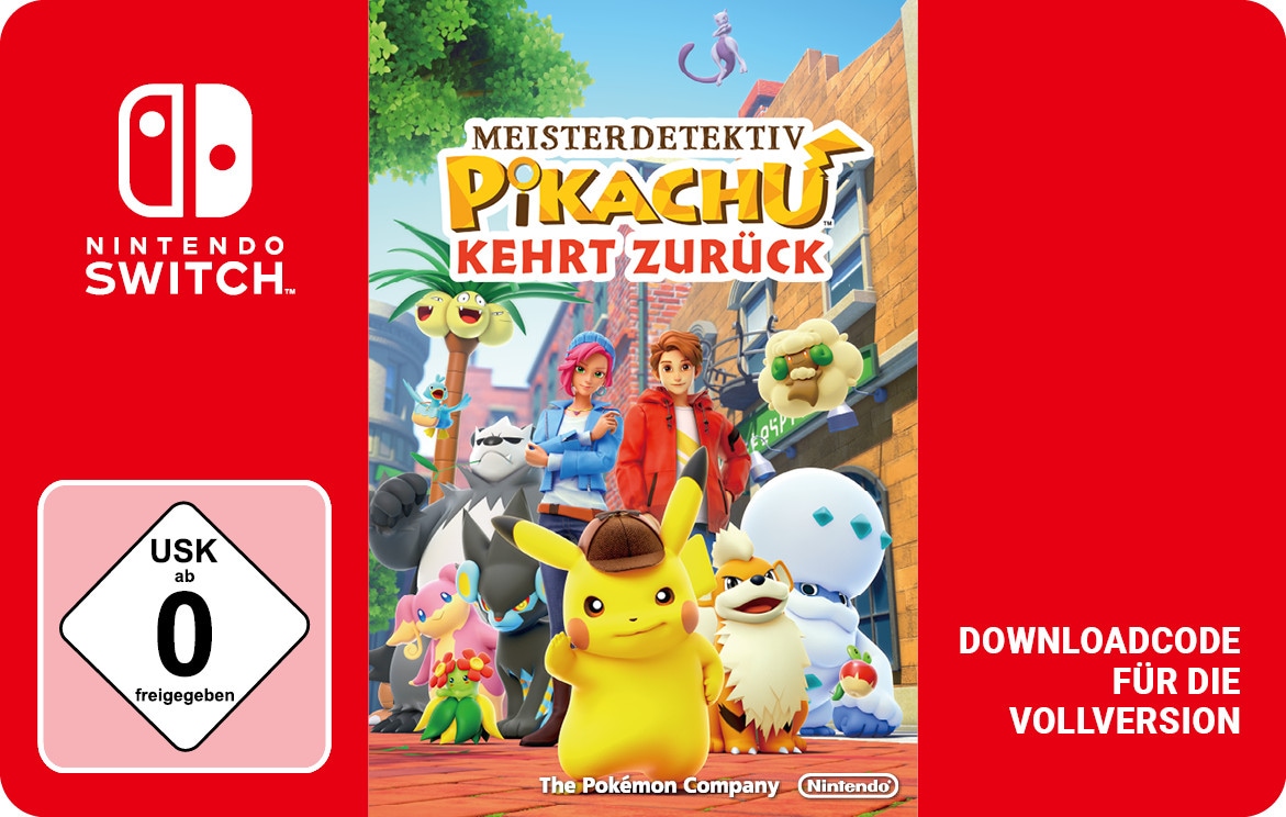 Nintendo Detective Pikachu Returns - Digitaler Code 4251976760221