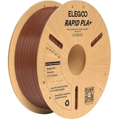 Elegoo Rapid PLA+ Filament (braun) (PLA, 1000 g, 1.75 mm), Filament, Braun
