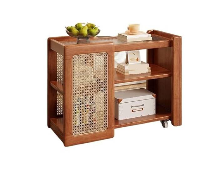 YCCHAH Sofatisch Beistelltisch for Wohnzimmer Sofa-Beistelltisch im nordischen Stil Heimgebrauch Minimalistischer Kleiner Wagen Wohnzimmer-Beistelltisch