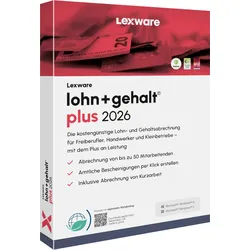 Lexware lohn+gehalt plus 2026 Jahresversion (365-Tage)