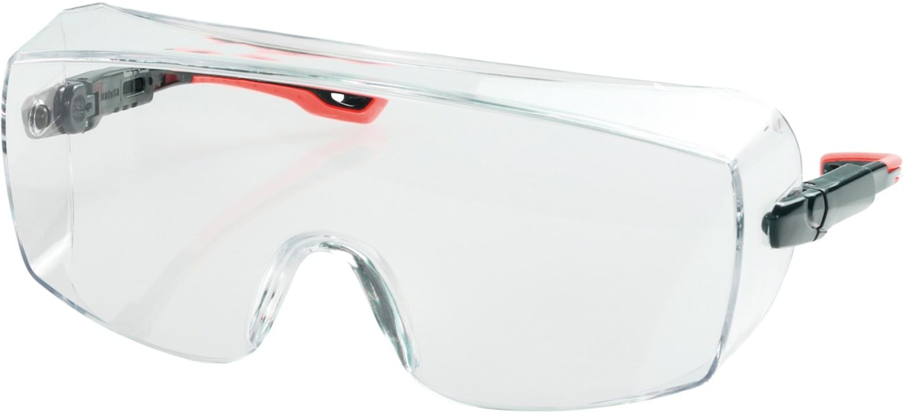 Holex Überbrille CLEAR   für Augenschutz bei Staub und Spänen, 096810 CLEAR)