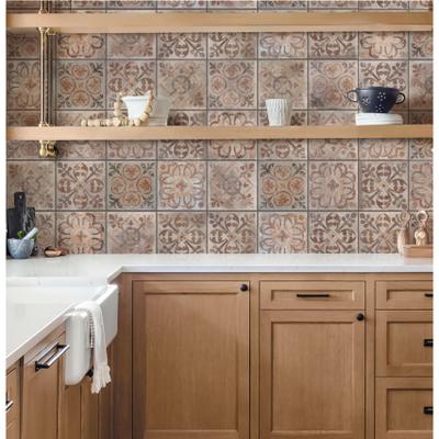 "Merola Tile Americana Melrose 8-3/4"" x 8-3/4"" Porcelain Floor and Wall Tile"