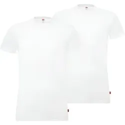 Levis 2P Base Crew Neck T-shirt Weiß Baumwolle Medium Herren