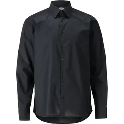Hemd langarm Modern Fit 21904-984 Frontline - 37-38 - vollschwarz