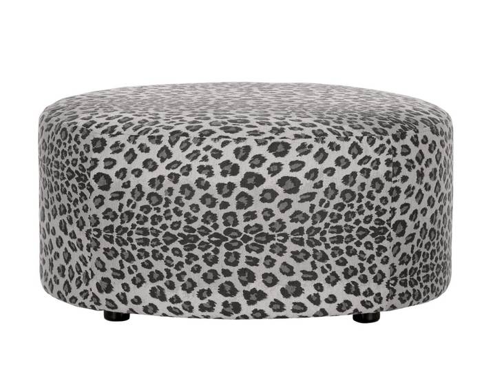 Stylife Hocker MALEA, leopard, Stoff