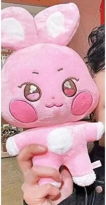 Inspire Daily Merch Kpop Plushies Stuffed Animal Toy Soft & Cute Room Decor pink