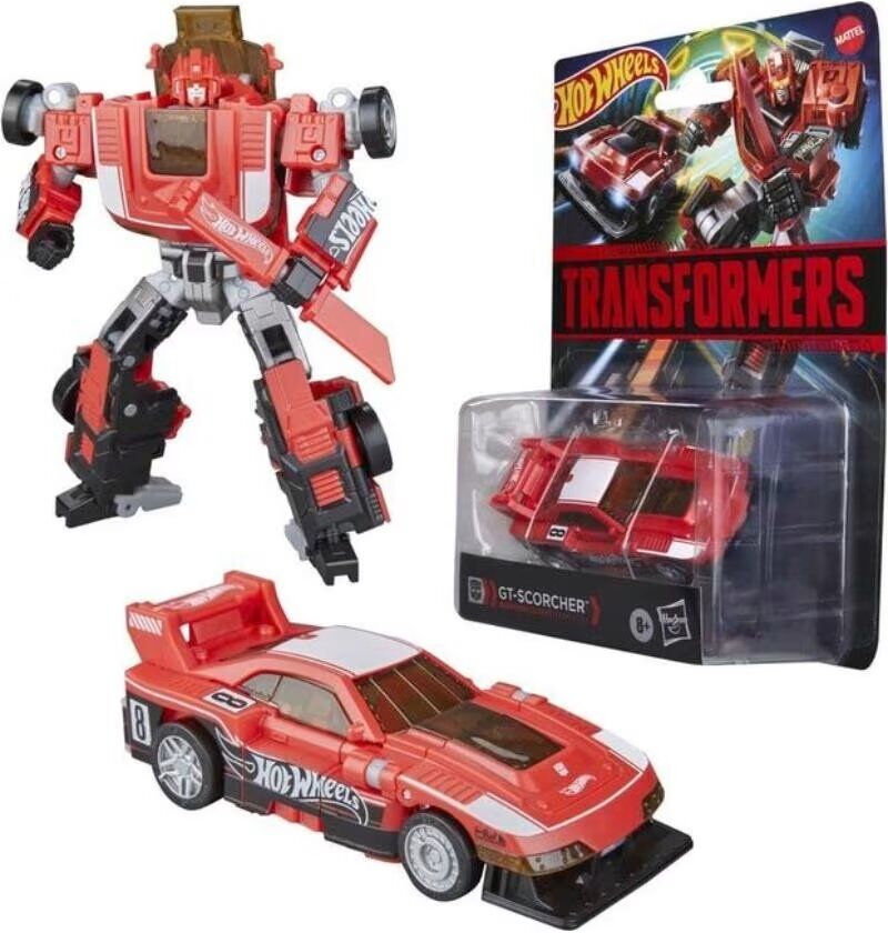 Hasbro Figura Transformers X Hot Wheels Gt - Scorcher Talla Única Unisex