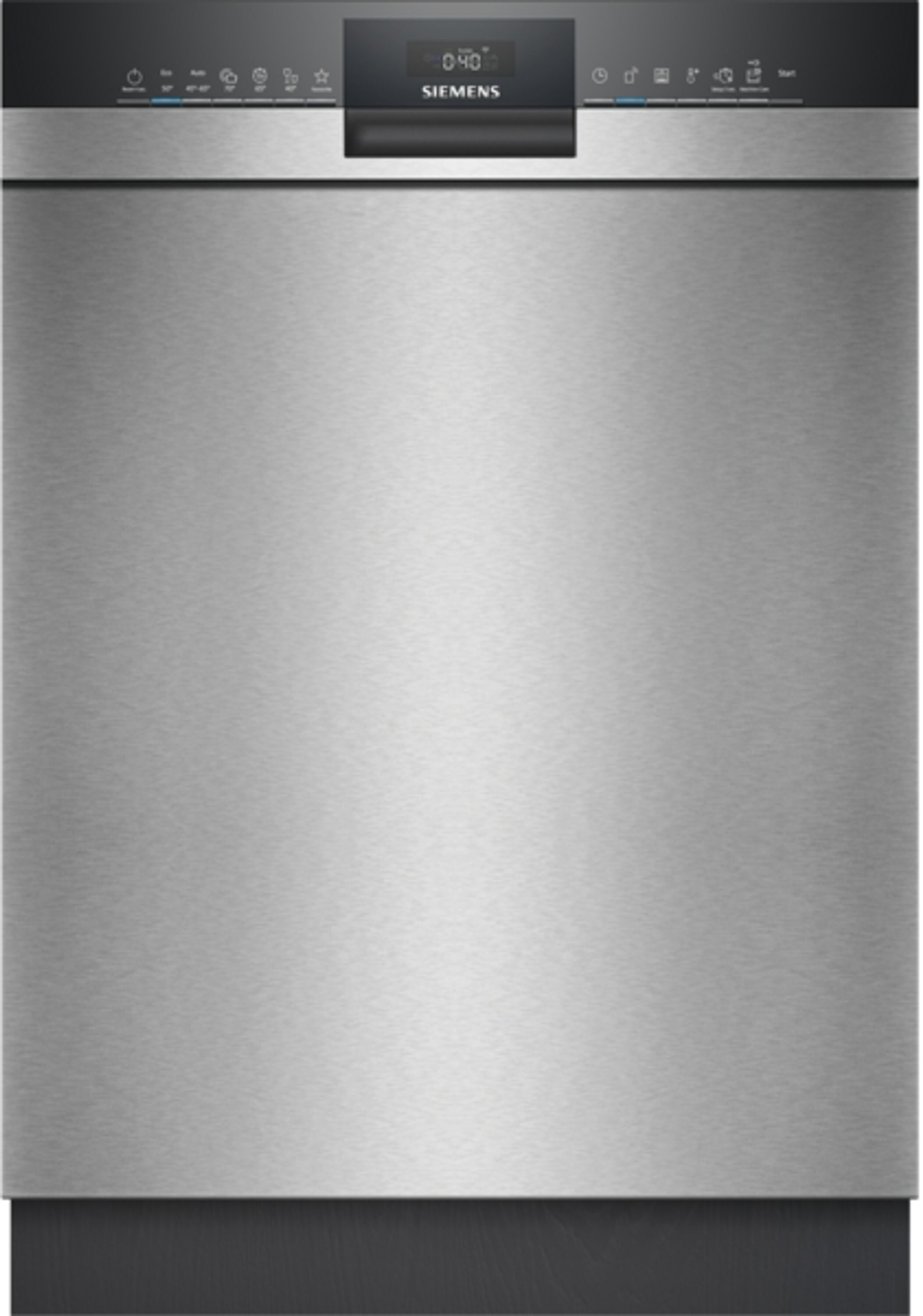 Siemens iQ300, Unterbau-Geschirrspüler, 60 cm, Gebürsteter Stahl SN43HS15BE