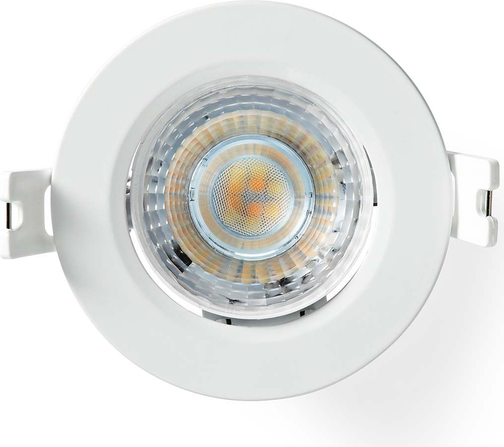 Nedis WIFILCS10WT Slimme LED-plafondlamp, Rond, Wit