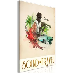Artgeist, Bilder, Sound Travel (1 Part) Vertical (80 x 120 cm)
