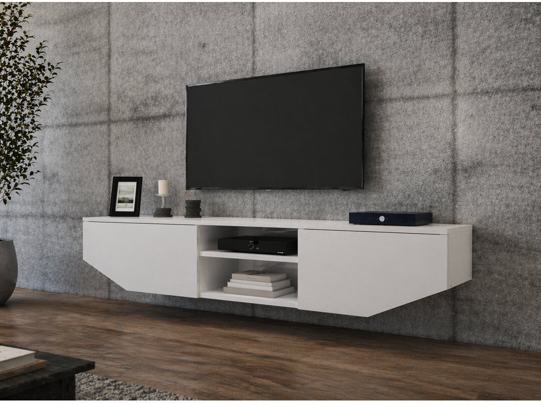 Metro Hera TV Unit For TVs Up To 65 Inch White 65"