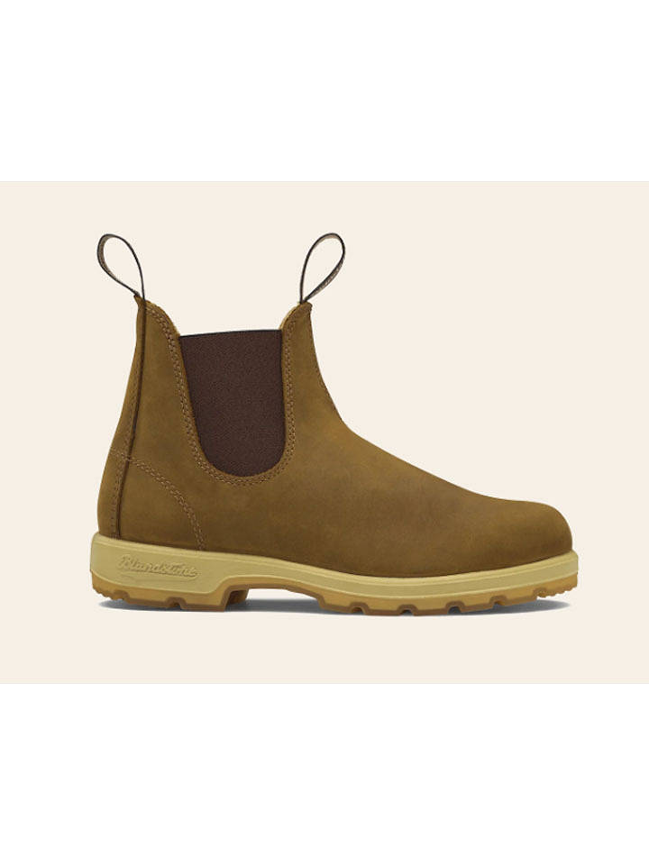 Blundstone Leder-Chelsea-Boots in Khaki - 45