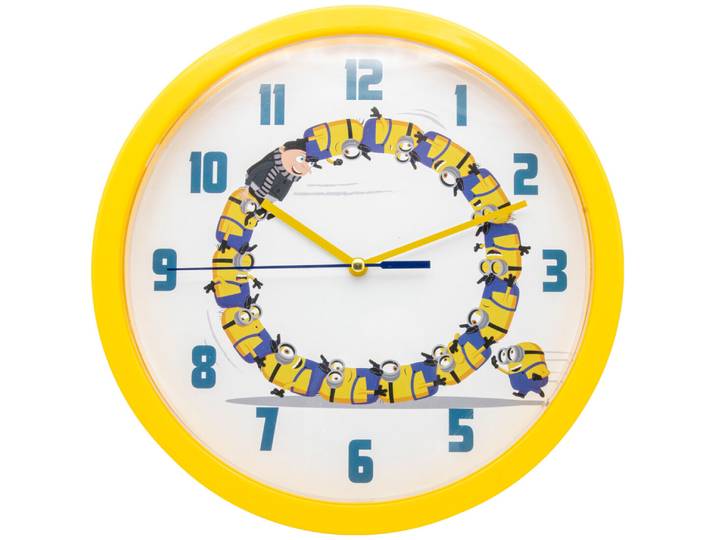 Minions Wanduhr 24cm