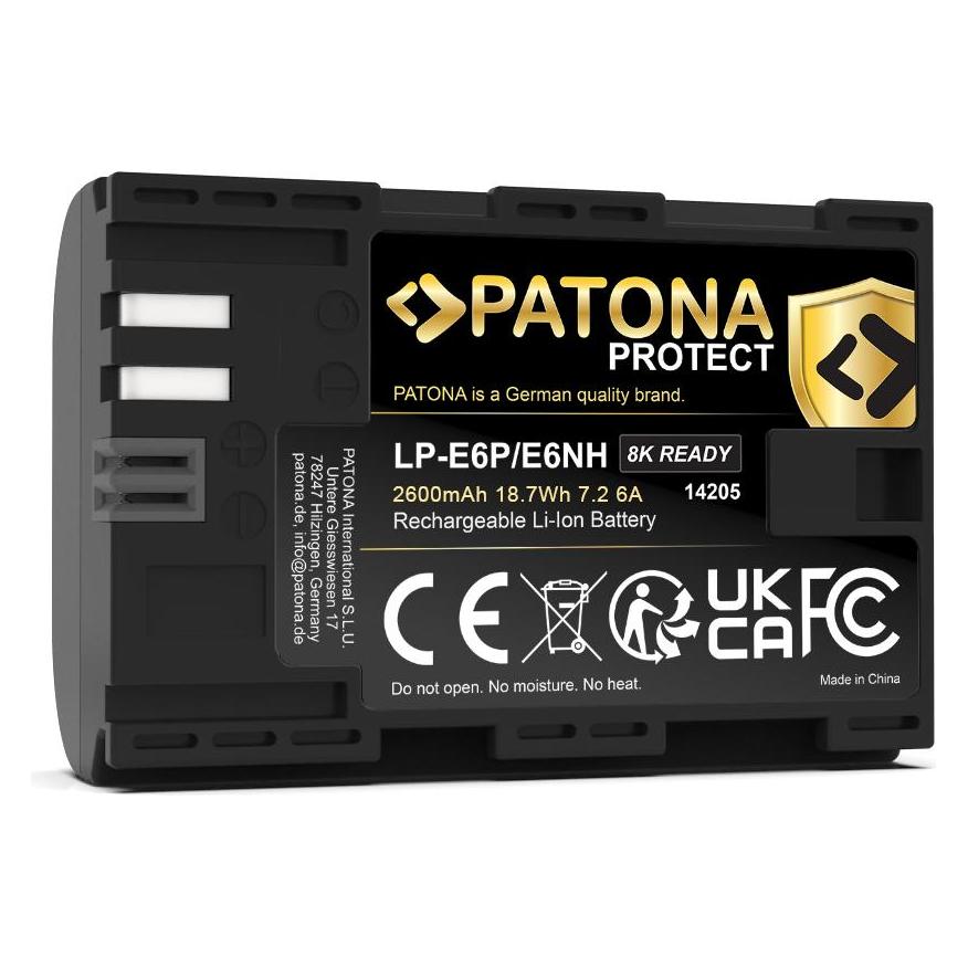 Patona Protect Canon LP-E6P (Kamera Akku) (14205)