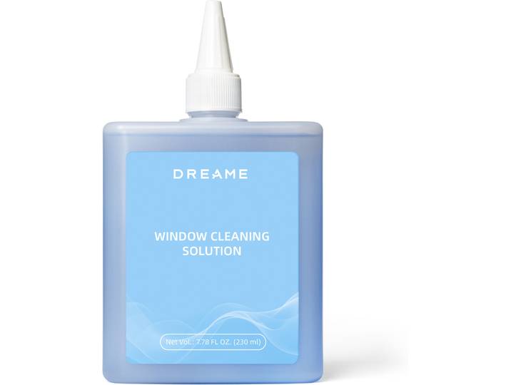 DREAME Fensterreiniger Fenster Reinigungslösung (230 ml) - CQJY2419-S , blau (grau), B:9,4cm H:15,6cm T:3,9cm, Fensterreiniger, Fensterreiniger
