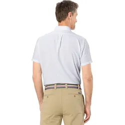 POLO SYLT Herren Baumwoll-Leinen-Mix Hemd kurzarm