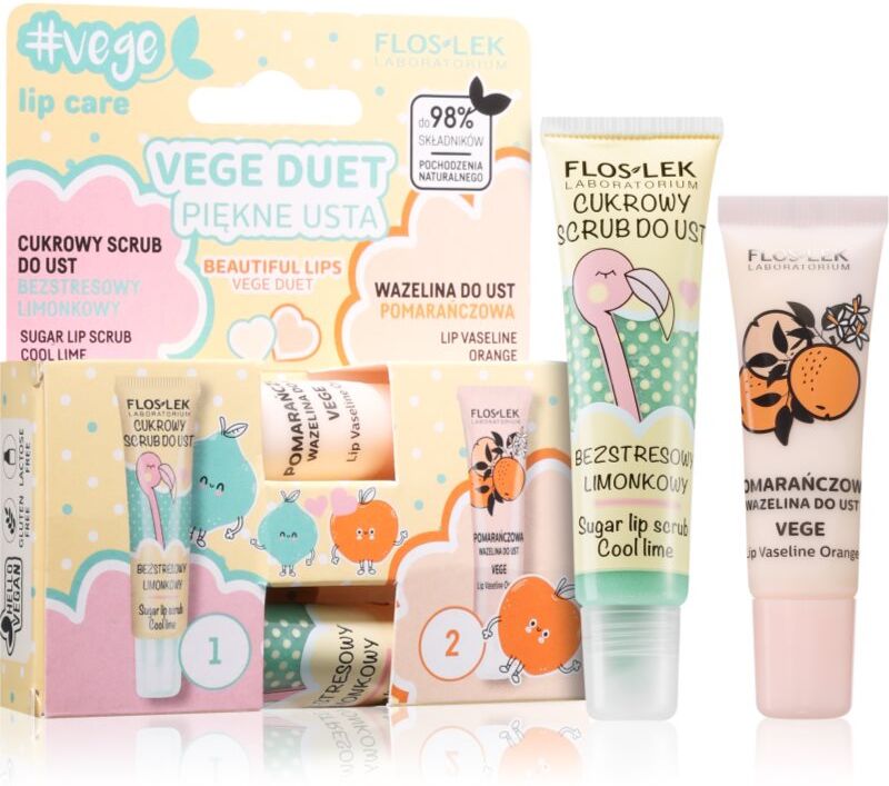 FlosLek Laboratorium Set Vege Duet lip set 2 pc