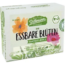 Die Essbare Blüten Saatgut-Box Bio