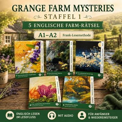 Grange Farm Mysteries – Staffel 1 - 5 englische Farm-Rätsel aus Wales A1-A2 (+ Audio-Online), Set von Carolyn Marsh, EasyOriginal Verlag,