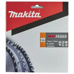 makita Kreissägeblatt B-32340 MAKFORCE 190x30x40Z