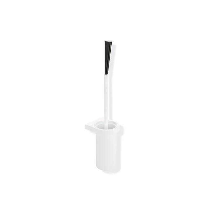 Hewi System 800 K WC-Bürstengarnitur 800202009098 Griffstück schwarz, Kunststoff signalweiß
