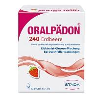 ORALPÄDON 240 Erdbeere Btl. Pulver 10 St