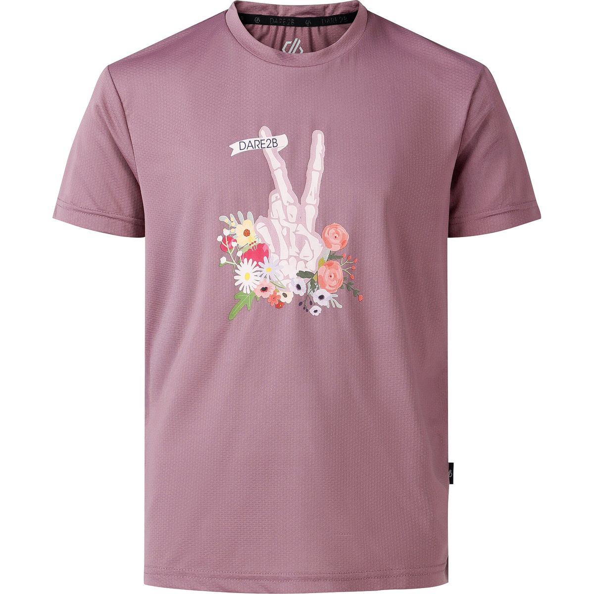 Dare2b Amusing Tee mauve shadow (ZTM) 14yrs DKT465-ZTM-14yrs