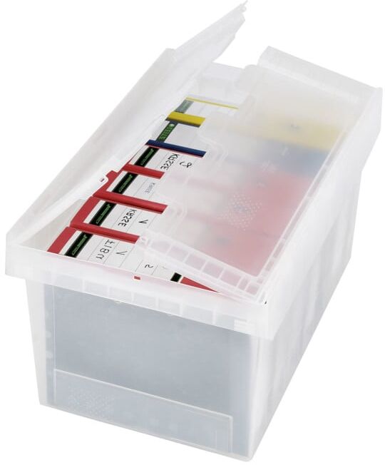 Bacs de distribution Bito série MB MBD43221TRANSP l 410 x l 300 x H 240transparent (18961)