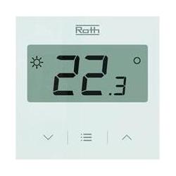 Roth Touchline SL rumtermostat til indbygning, 230V, hvid (17466397.120)