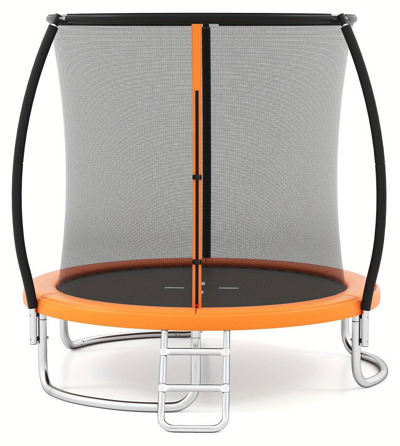 Trampoline - Sprungtücher - Trampoline für den Außenbereich - Kindertrampoline - Rund - Inklusive Sicherheitsnetz und Leiter
