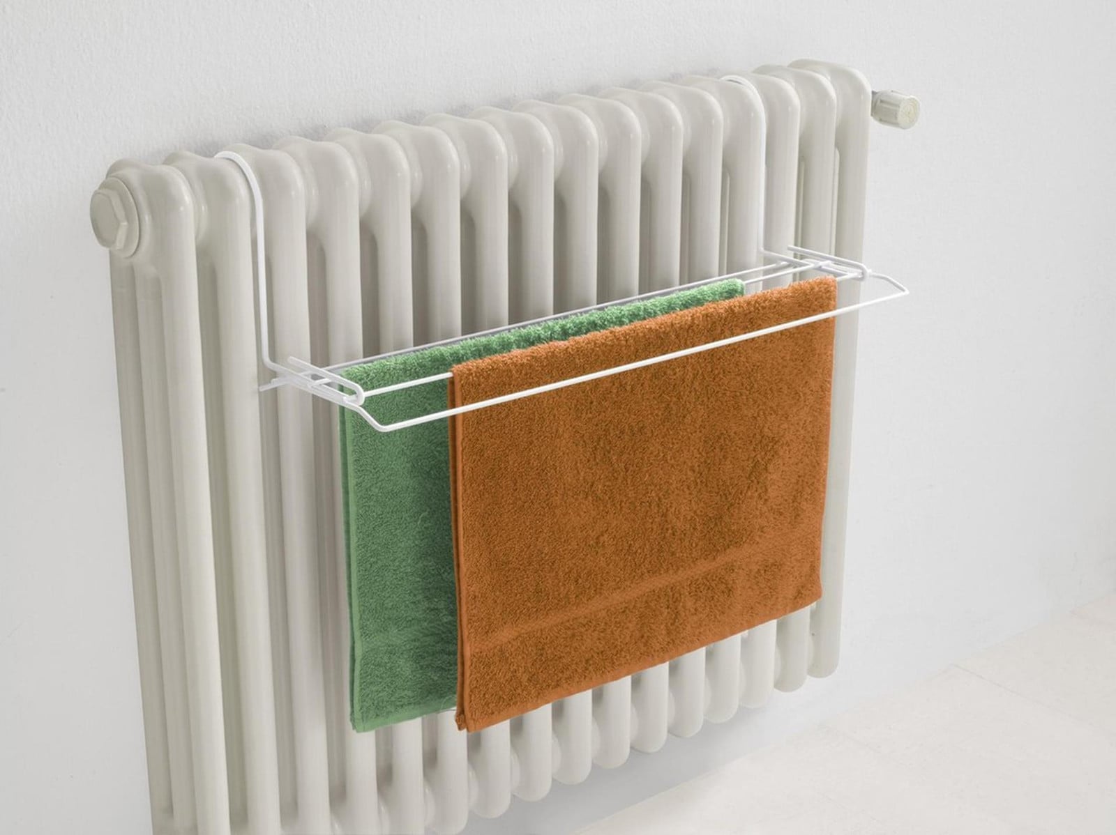 Tomado Metaltex Iseo wasrek - Wit - 2 meter drooglengte - Breedte: 58 cm, Diepte: 17 cm