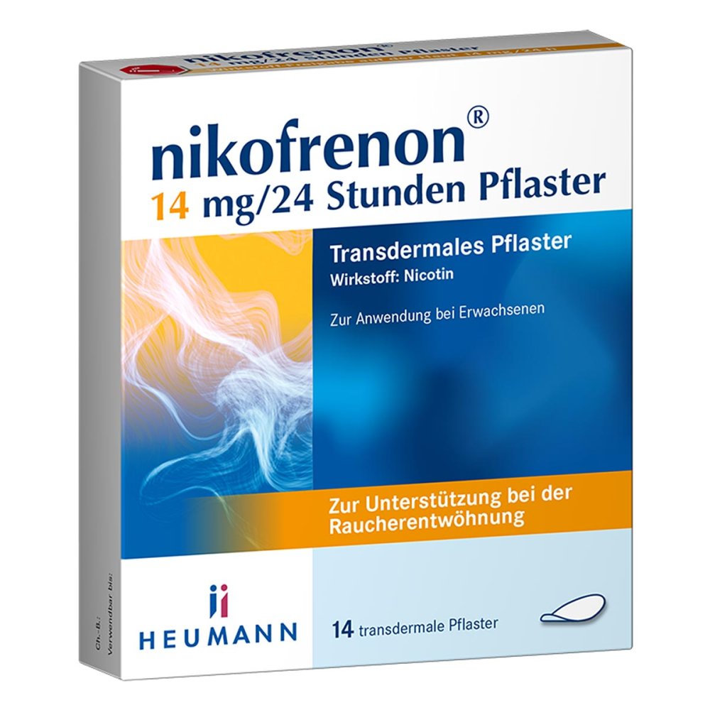 HEUMANN PHARMA GmbH & Co. Generica KG Nikofrenon 14 mg/24 Stunden Pflaster 15993248