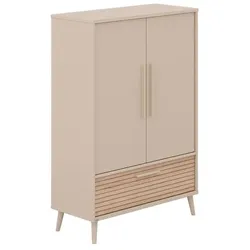 Paidi Kleiderschrank Eefje 95 x 139 cm Dekor Cashmere-Beige
