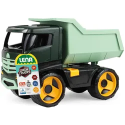 Lena GIGA TRUCKS Muldenkipper Titan, dunkelgrün, Schaukarton
