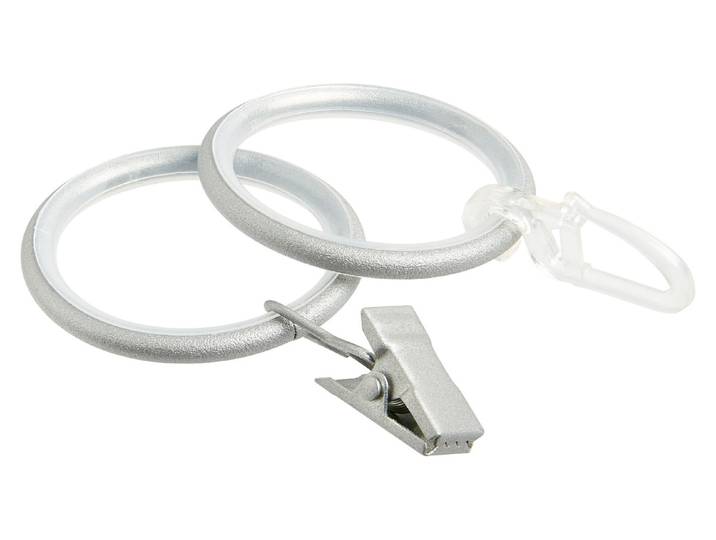 Gardinenringe Industrial Ø25mm Silber