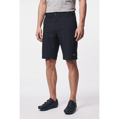 Fahrradhose CMP "MAN BIKE BERMUDA WITH INNER MESH UNDERWEAR", Herren, Gr. 58, N-Gr, antracite, Obermaterial: 92% Polyester, 8% Elasthan. Futter: 86% Polyamid, 14% Elasthan. Wattierung: 100% Polyester, Hosen Fahrradhose, mit Futter aus Polyamid und...