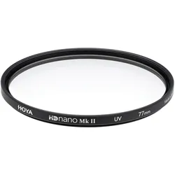 Hoya HD Nano Mk II UV Filter (72 mm, UV-Filter), Objektivfilter, Schwarz