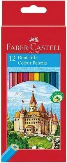 Faber-Castell Buntstift Castle 12er Kartonetui