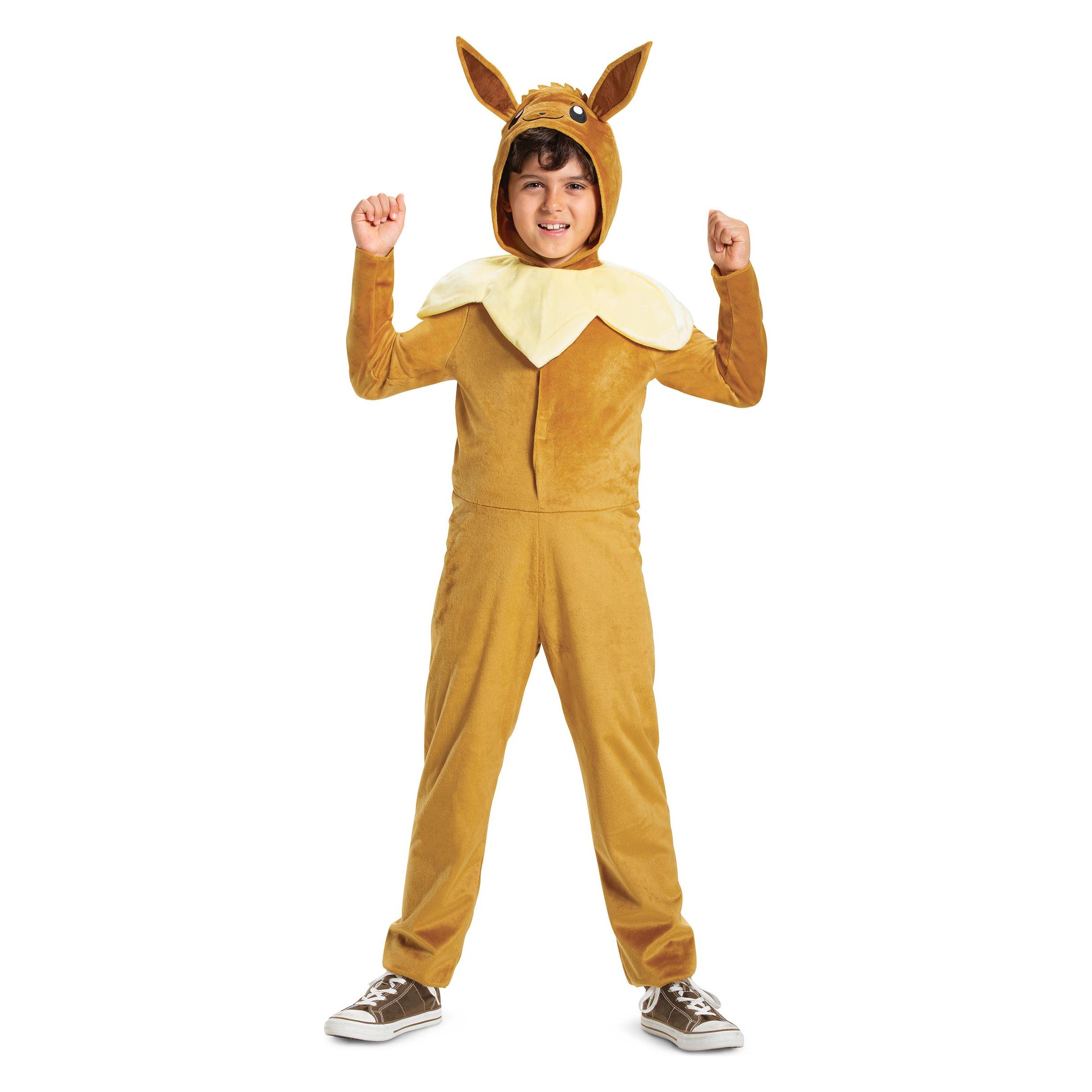 Disguise - Pokemon Hooded Jumpsuit Classic - Eevee (140 cm) (140) (109259G-EU-V2)