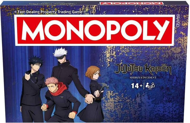 Hasbro Monopoly bordspel Jujutsu Kaisen editie