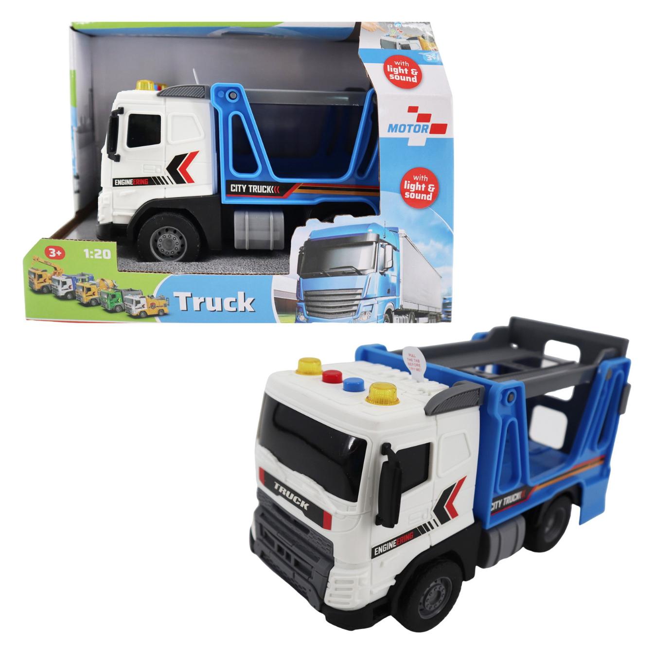 Impulse Toys Motor 112 - Car transporter with light and sound 1:20 (I-1603016)