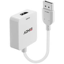 LINDY 38303 HDMI / DisplayPort Konverter [1x HDMI-Buchse - 1x DisplayPort Stecker] Weiß 9.5 cm