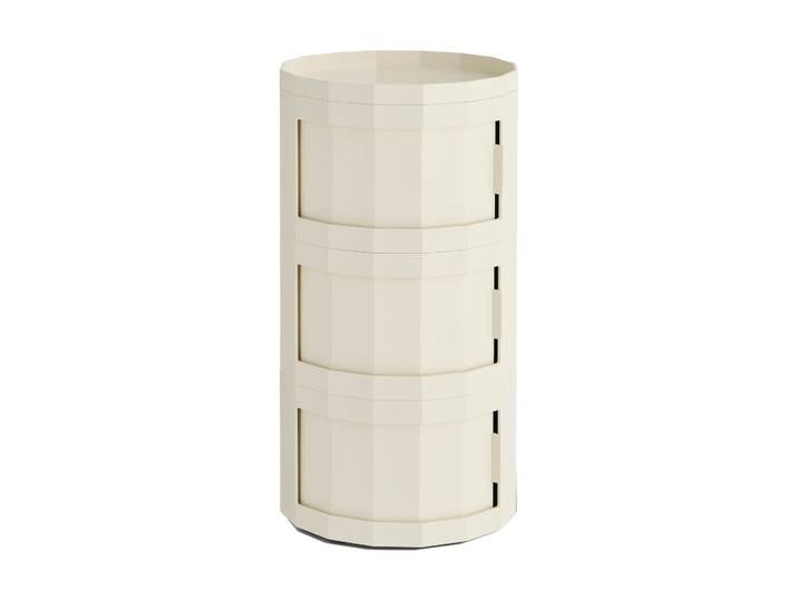 HAY Facet Cabinet 30 Beistelltisch Eggshell