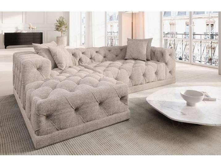 Stoff Ecksofa Palma L-Form