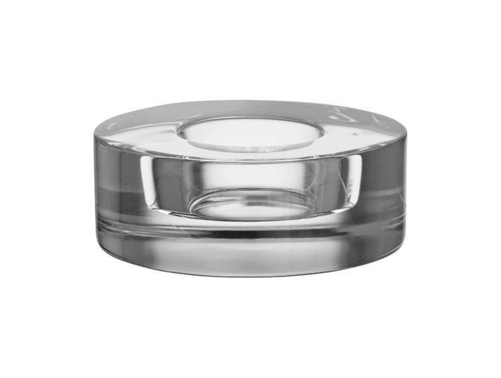 Orrefors Puck waxinelichtjeshouder 36 mm Transparant
