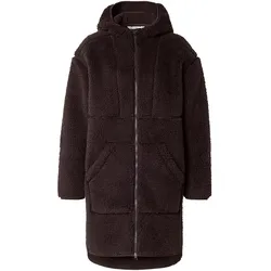 Tchibo - Teddyfleece Mantel - Damen - Gr. S - braun