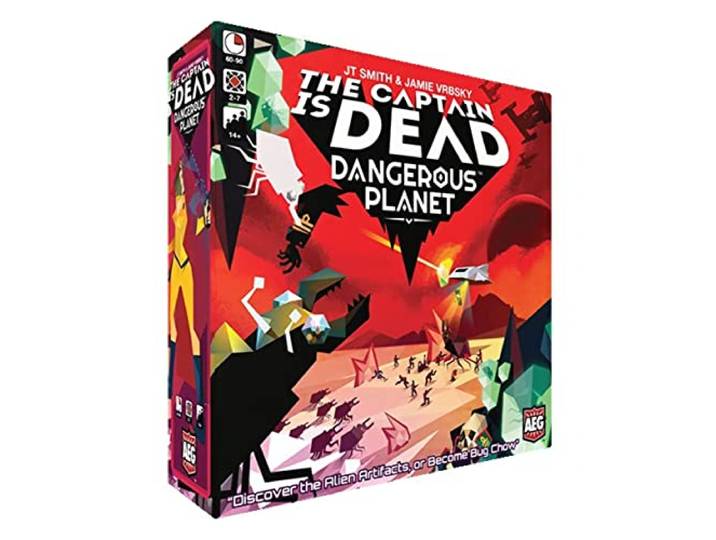 AEG Alderac Entertainment - The Captain is Dead Dangerous Planet - Board Game - Standalone - Expansion - for 2-7 Players - from Ages 14+ - English